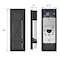 Luxrite Modern Outdoor LED Wall Light Bubble Glass 3CCT 3000K-5000K 14 12W Black Aluminum IP65 ETL, 2PK LR40390-2PK - alternate 6